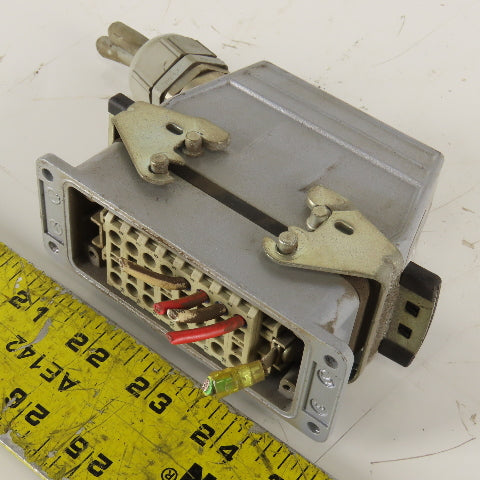 Contact LAPP H-BE16SS Panel Mount Wire Cable Connector Side Entry Set
