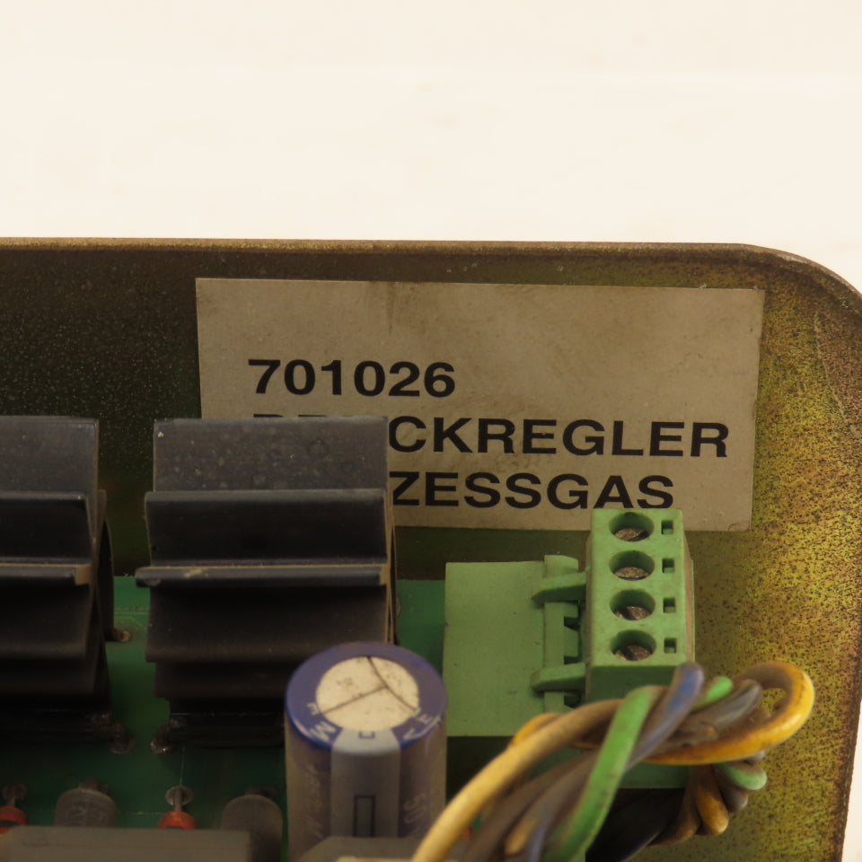 Bystronic Byspeed 3015 701026 Process Gas Pressure Regulator Druckregler