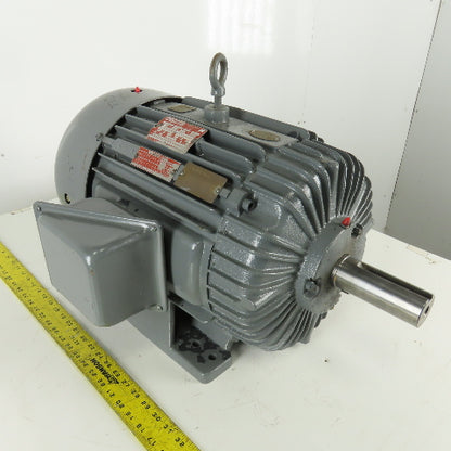 Delco 2U3070HAZQ 20/10HP 2 Speed Electric Motor 460V 3Ph 3535/1775RPM 284T Frame