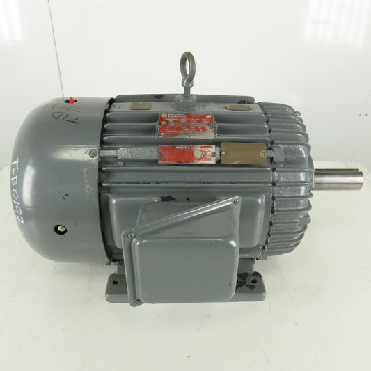 Delco 2U3070HAZQ 20/10HP 2 Speed Electric Motor 460V 3Ph 3535/1775RPM 284T Frame