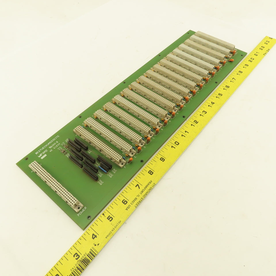 Bystronic 4503860 NCBUS E0748-5-C Motherboard Back Plane 17 Slot
