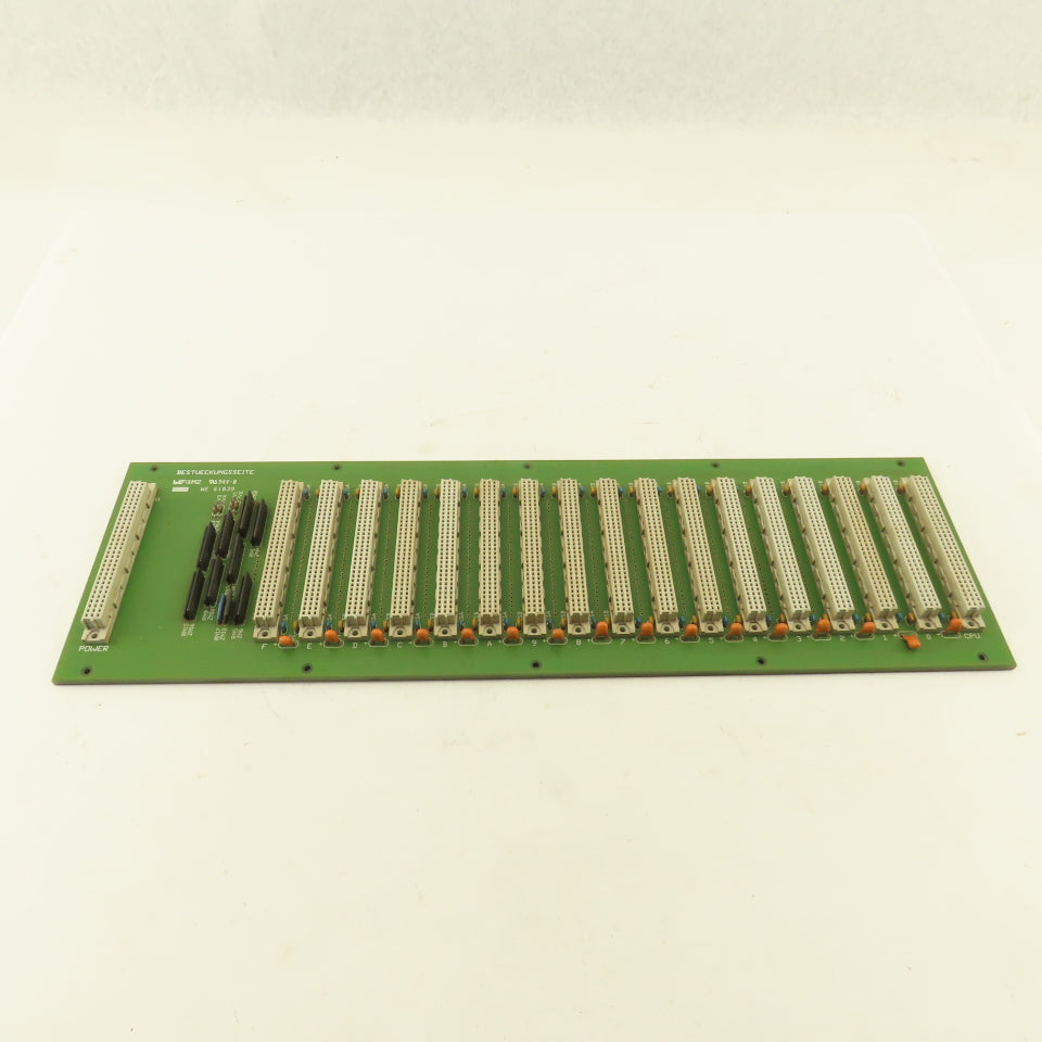 Bystronic 4503860 NCBUS E0748-5-C Motherboard Back Plane 17 Slot