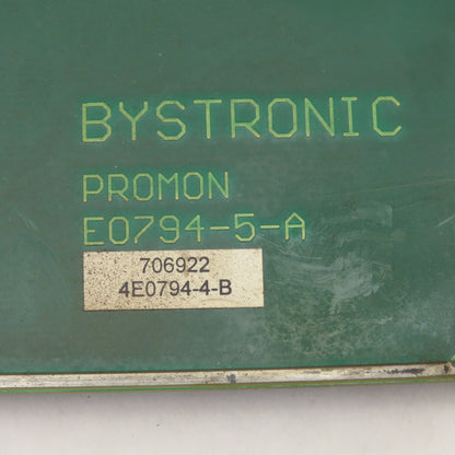 Bystronic 706922 4E0794-4-B Promon Circuit Board