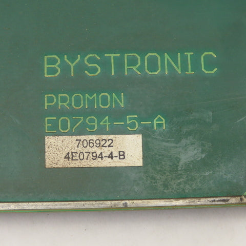 Bystronic 706922 4E0794-4-B Promon Circuit Board