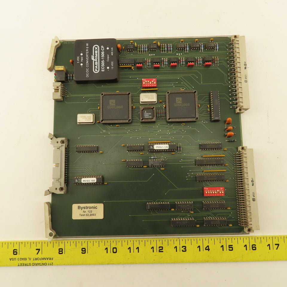 Bystronic 712645 E0936-5-A ZWCON2 Circuit Board