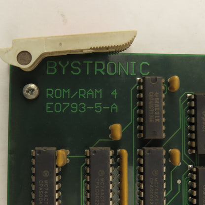 Bystronic 703987 E0793-5-A ROM/RAM 4 Circuit Board