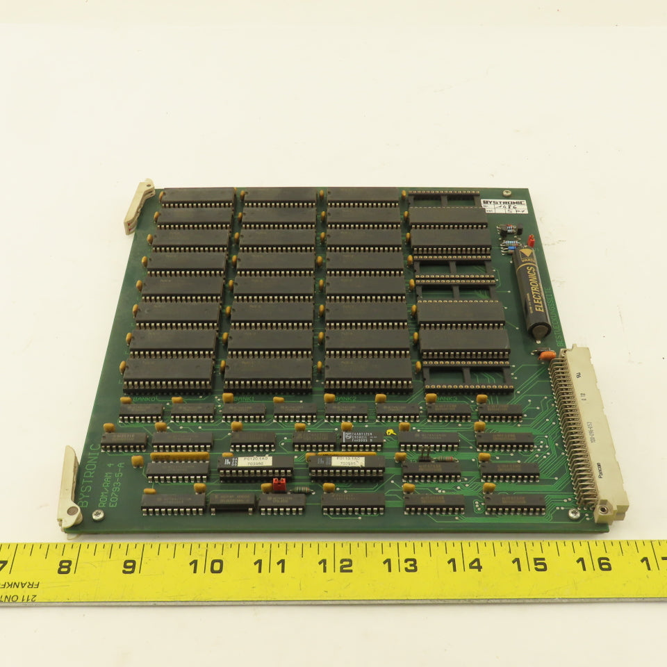 Bystronic 703987 E0793-5-A ROM/RAM 4 Circuit Board