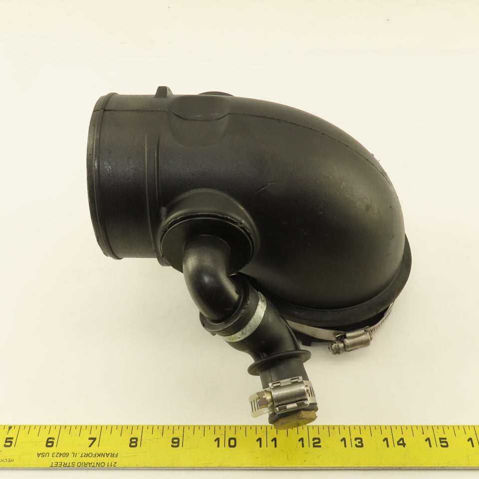 International 4" ID OD Street Elbow PolyMide 90° Open Breather Intake Duct