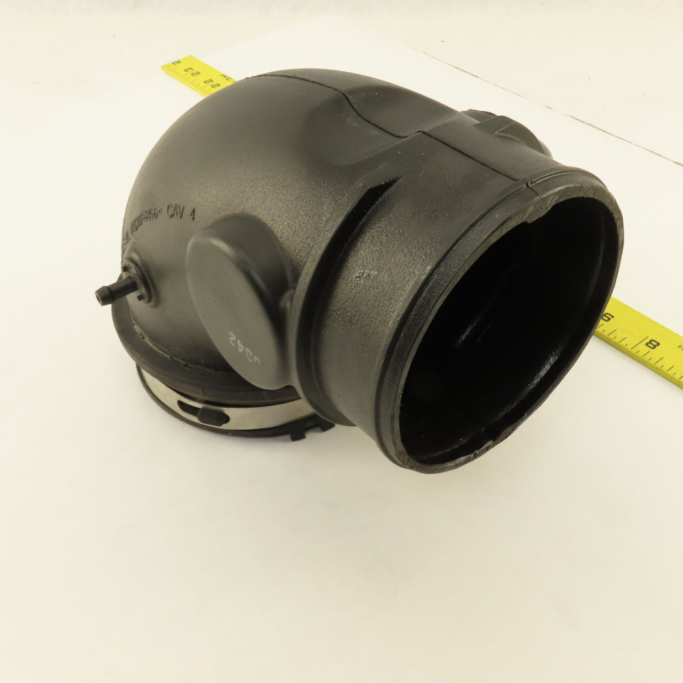 International 4" ID OD Street Elbow PolyMide 90° Open Breather Intake Duct