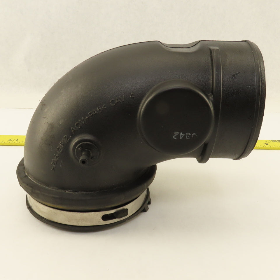 International 4" ID OD Street Elbow PolyMide 90° Open Breather Intake Duct