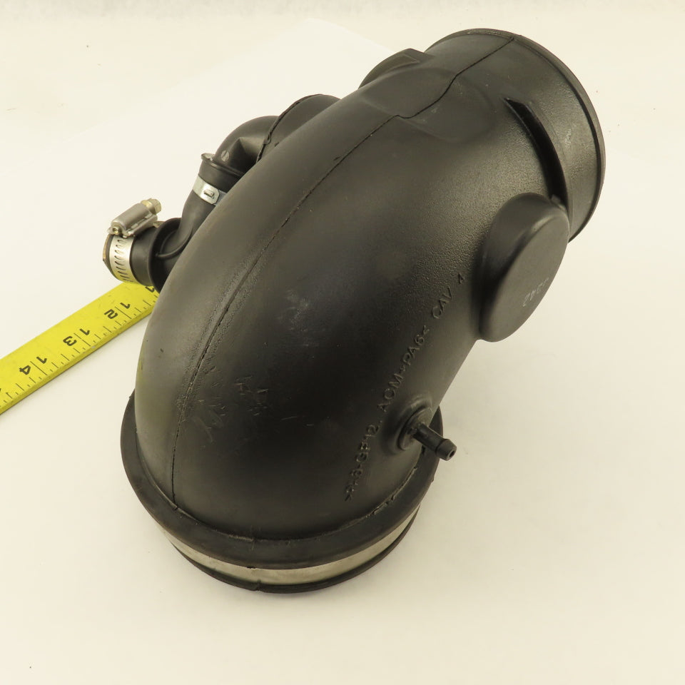 International 4" ID OD Street Elbow PolyMide 90° Open Breather Intake Duct