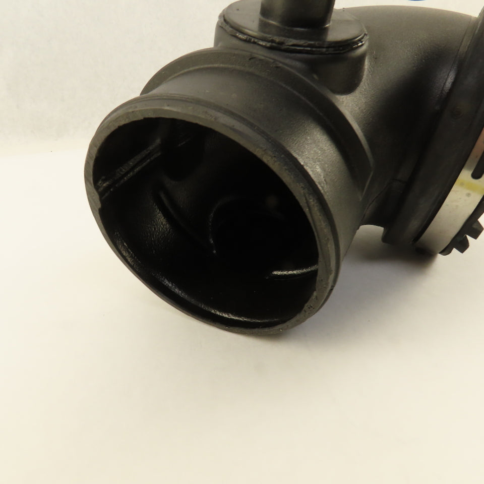 International 4" ID OD Street Elbow PolyMide 90° Open Breather Intake Duct