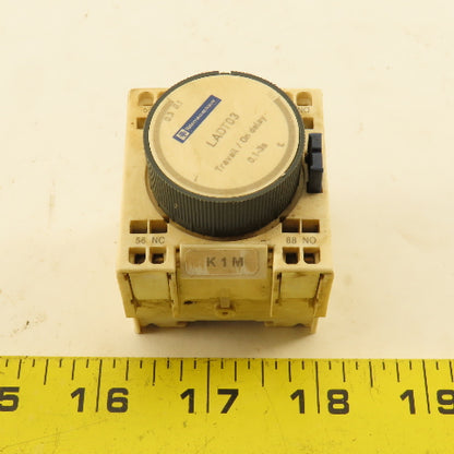 Telemecanique LADT03 Time Delay Auxiliary Contact Block 0.1-3s