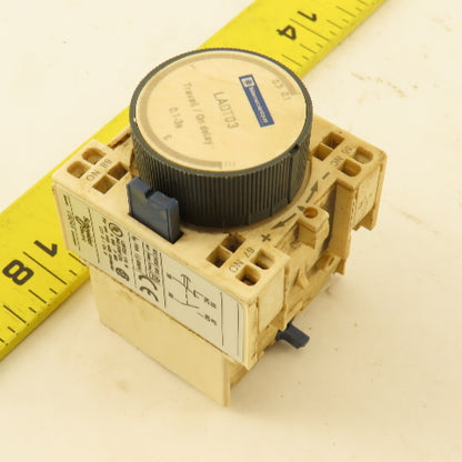 Telemecanique LADT03 Time Delay Auxiliary Contact Block 0.1-3s