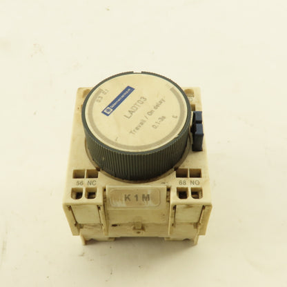 Telemecanique LADT03 Time Delay Auxiliary Contact Block 0.1-3s