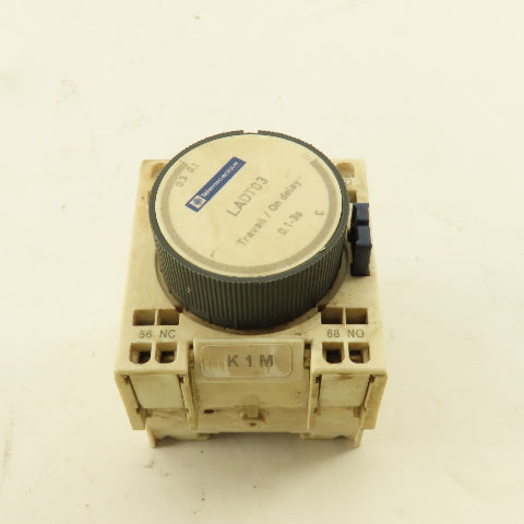 Telemecanique LADT03 Time Delay Auxiliary Contact Block 0.1-3s