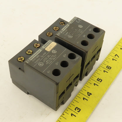 Telemecanique GV2-G05 600V 63A Terminal Block Lot Of 2
