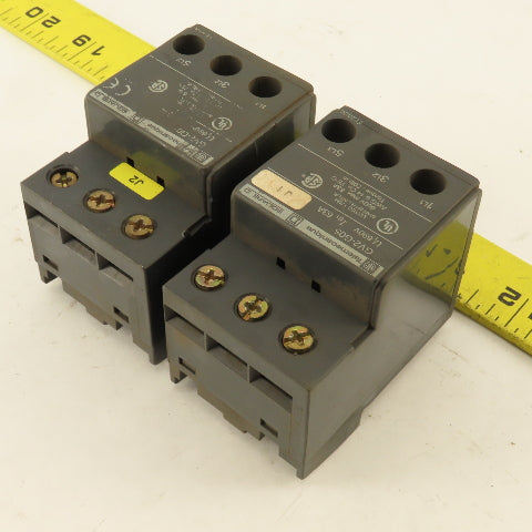 Telemecanique GV2-G05 600V 63A Terminal Block Lot Of 2