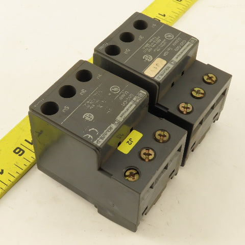 Telemecanique GV2-G05 600V 63A Terminal Block Lot Of 2