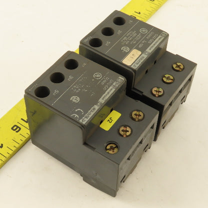 Telemecanique GV2-G05 600V 63A Terminal Block Lot Of 2