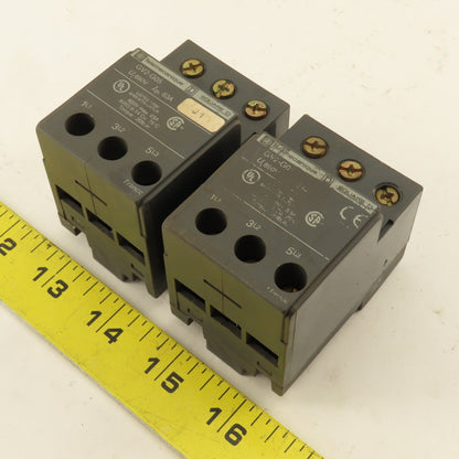 Telemecanique GV2-G05 600V 63A Terminal Block Lot Of 2