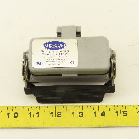 Mencom Programming Device Interface Connector 115VAC 3Amp & Cat 5 Outlet