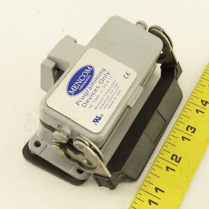 Mencom Programming Device Interface Connector 115VAC 3Amp & Cat 5 Outlet