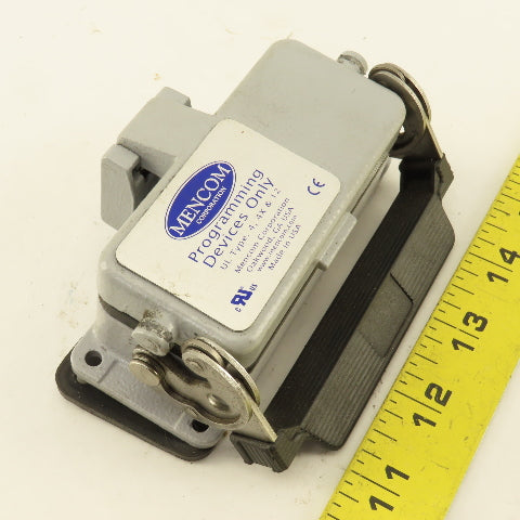 Mencom Programming Device Interface Connector 115VAC 3Amp & Cat 5 Outlet