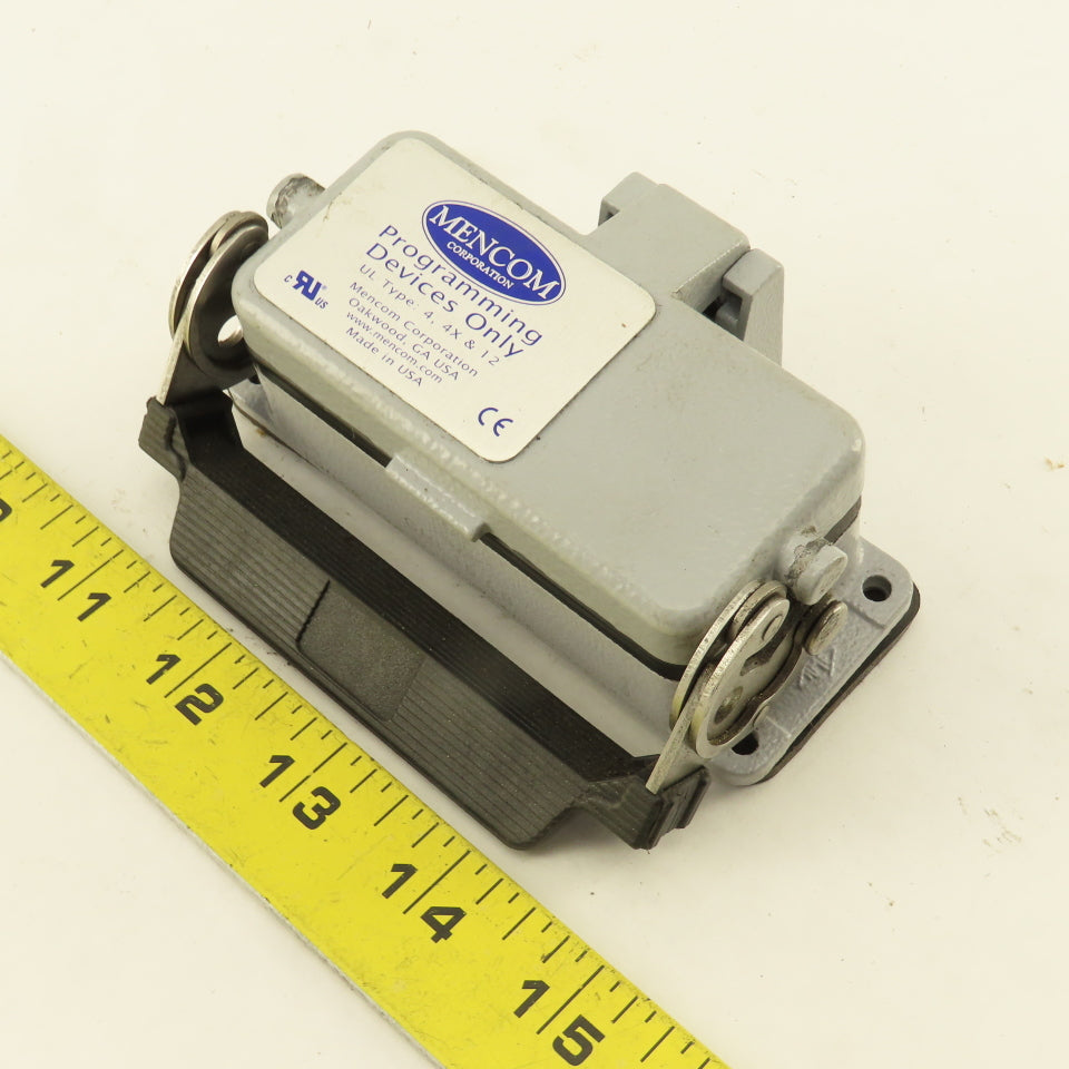 Mencom Programming Device Interface Connector 115VAC 3Amp & Cat 5 Outlet