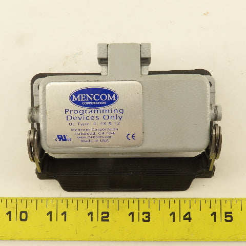 Mencom Programming Device Interface Connector 115VAC 3Amp & Cat 5 Outlet