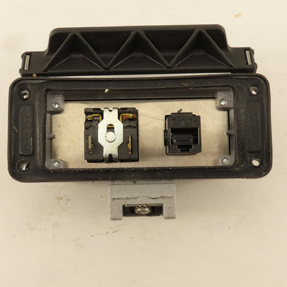Mencom Programming Device Interface Connector 115VAC 3Amp & Cat 5 Outlet