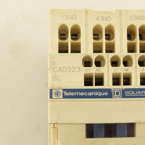 Telemecanique CAD323 600V 10A Contactor Normally Open 24VDC Coil