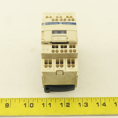 Telemecanique CAD323 600V 10A Contactor Normally Open 24VDC Coil