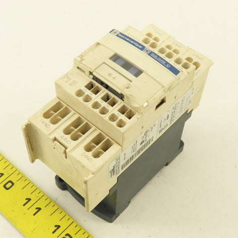 Telemecanique CAD323 600V 10A Contactor Normally Open 24VDC Coil