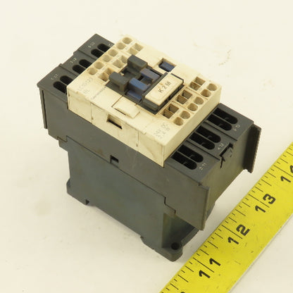 Telemecanique LC1D123 600V 10Hp 3Ph MAX Contactor 24V Coil