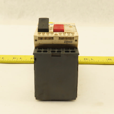 Telemecanique GV2ME-063 600V 3Ph 1Hp MAX Manual Motor Starter 1-1.6A Trip
