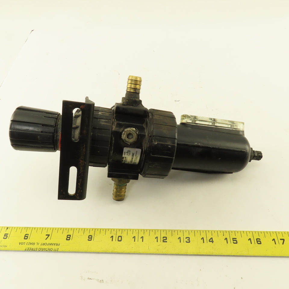 Parker 07E34A18AC Pneumatic Air FILTER / REGULATOR 1/2" NPT 250Psi