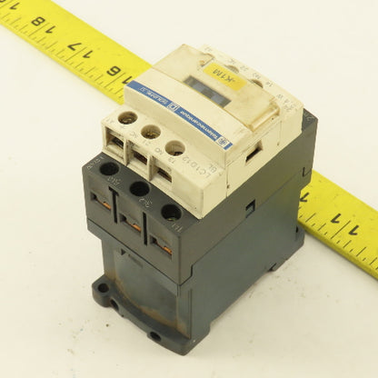 Telemecanique LC1D12 600V 7.5kW 25A MAX Contactor 24VDC Coil