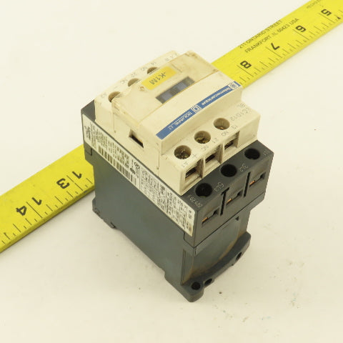 Telemecanique LC1D12 600V 7.5kW 25A MAX Contactor 24VDC Coil