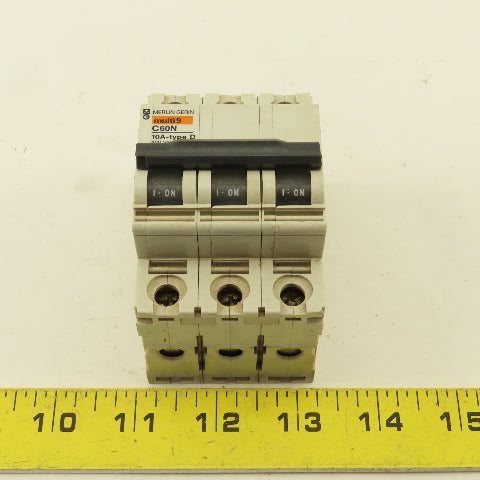 Merlin Gerin C60N Multi9 Type D 50A 25A 20A 10A Circuit Breakers Mixed Lot Of 6