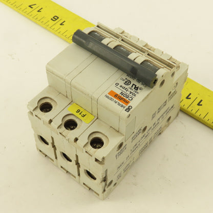 Merlin Gerin C60N Multi9 Type D 50A 25A 20A 10A Circuit Breakers Mixed Lot Of 6