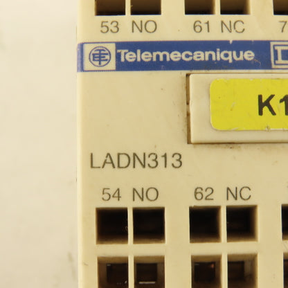 Telemecanique LADN313 Contactor Auxiliary Relay 3/NO 1/NC 10A