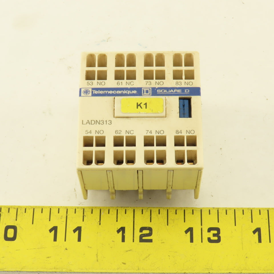 Telemecanique LADN313 Contactor Auxiliary Relay 3/NO 1/NC 10A