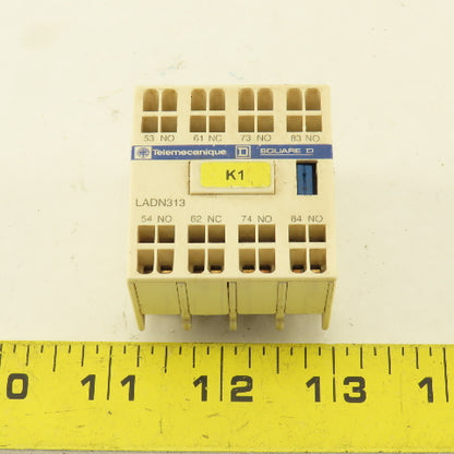 Telemecanique LADN313 Contactor Auxiliary Relay 3/NO 1/NC 10A