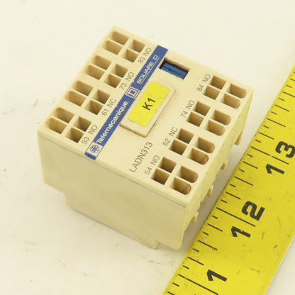 Telemecanique LADN313 Contactor Auxiliary Relay 3/NO 1/NC 10A