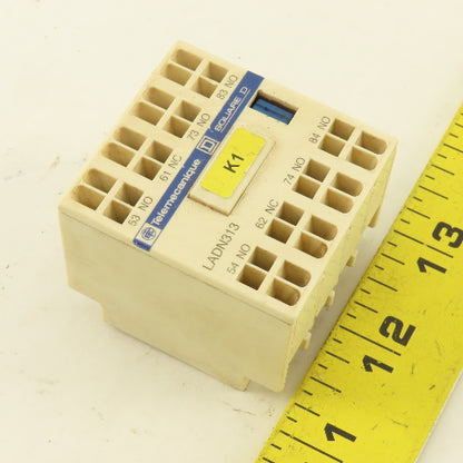 Telemecanique LADN313 Contactor Auxiliary Relay 3/NO 1/NC 10A