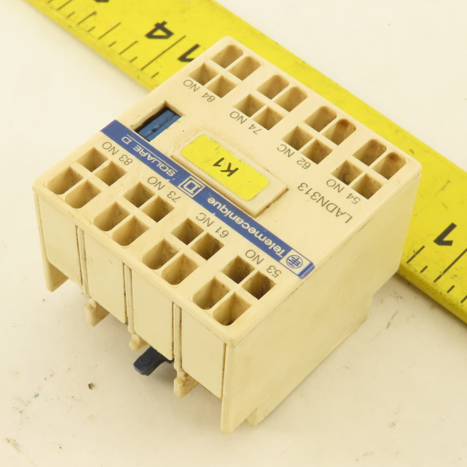 Telemecanique LADN313 Contactor Auxiliary Relay 3/NO 1/NC 10A