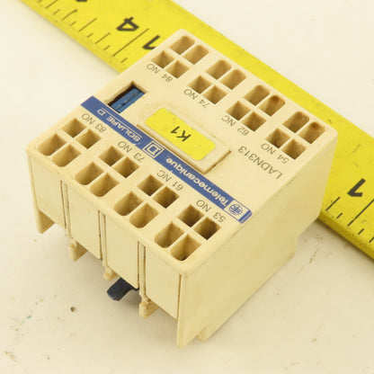 Telemecanique LADN313 Contactor Auxiliary Relay 3/NO 1/NC 10A