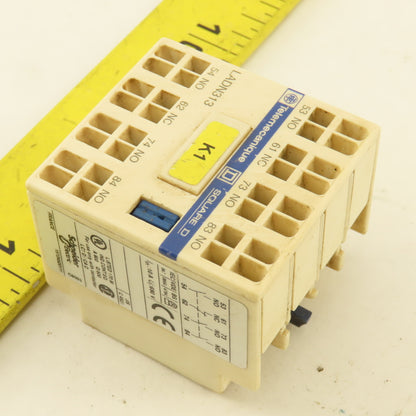 Telemecanique LADN313 Contactor Auxiliary Relay 3/NO 1/NC 10A