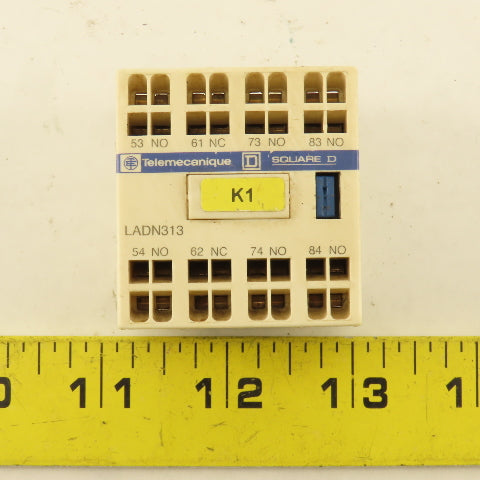 Telemecanique LADN313 Contactor Auxiliary Relay 3/NO 1/NC 10A